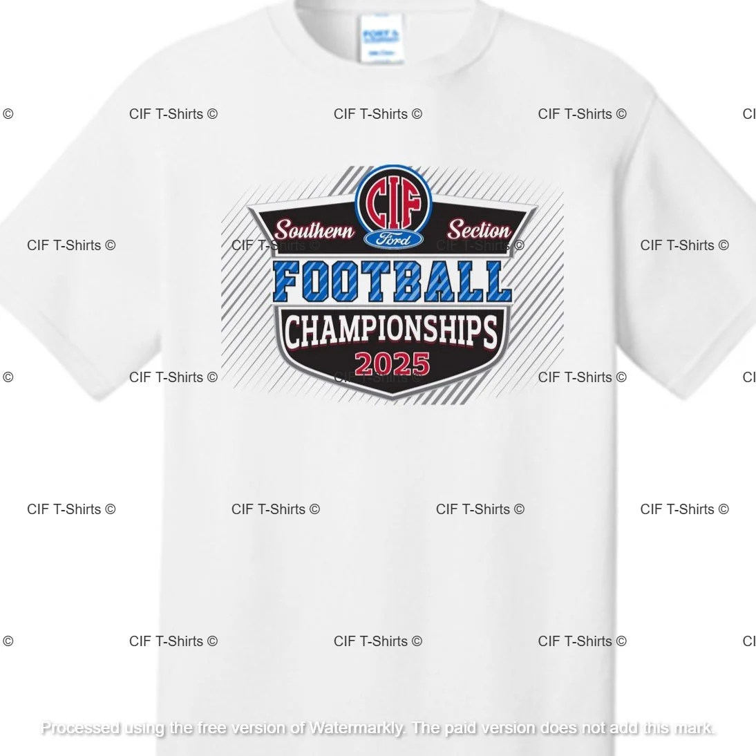Football — CIF T-SHIRTS